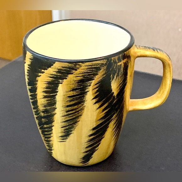 1996 Vintage Discontinued Laurie Gates SAFARI Print Coffee Mug - Picture 4 of 12